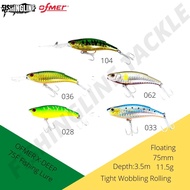 Ofmer X-deep 75F floating lure