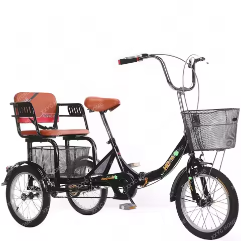 Middle-Aged and Elderly Leisure Fitness Tricycle Chain Bicycle Adult Tricycle Elderly Bicycle Elderl