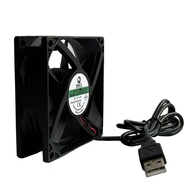 8025 DC cooling fan DC5V12V24V USB cooling fan