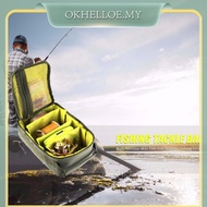 [okhelloe.my] Multifunction Outdoor Fishing Handbag Large Space Line Reel Lure Hook Handbag
