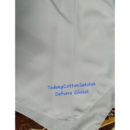 Tudung Sekolah Cotton Hujung Bulat