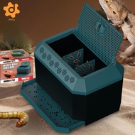 [utruiut0k] Reptile Feeding Box Enclosure Cage Breathable Habitat Hatching Animal Habitat