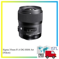 Sigma 35mm F1.4 Art DG HSM Lens for Nikon Black