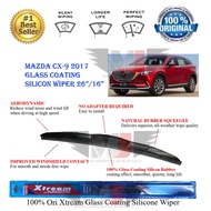 Mazda cx-9 2017 100% Ori Xtream Glass Coating Silicone Wipers Blade (1set)