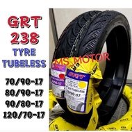 TYRE TUBELESS GRT238 BUNGA DIAMOND 70/90-17 80/90-17 90/80-17 120/70-17 GRT 238 70 80 90 120 TAYAR