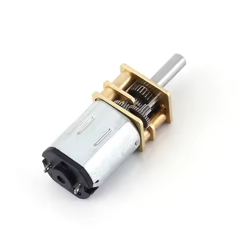 DC 3V/6V/12V N20 Mini Micro Metal Gear Motor with Gearwheel DC Motors 15/30/50/60/100/200/300/500/10