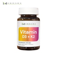 Vitamin D3K2 x 1 Bottle D3K2 MEDNEX D3 K2 D3 K2 D3 K2