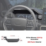 aihei แดชบอร์ดรถขึ้นลงกรอบฝาครอบ Dash Board Trim อุปกรณ์ตกแต่งภายใน Fit สำหรับ 4runner 2024 Up 7P3H9
