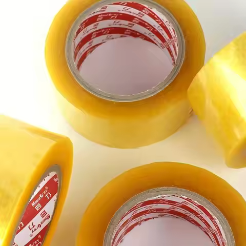 Viscosity Clear Adhesive Tape Box Carton Sealing Packing Tape DIY Mounting Fixing Tape Clear Adhesiv