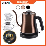 WIZIKPOT DT220 Electric Gooseneck Kettle 800ml | Coffee Pour Over Kettle Pot | Drip Fellow Kettle