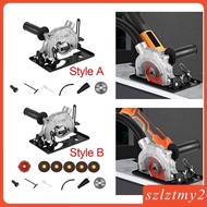 [Szlztmy2] Angle Grinder Bracket Stand Angle Grinder Holder Metal Cutting Machine Thickened Cover Angle Grinder Support