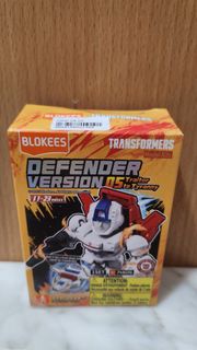 Blokees Transformers Defender Version 05 Sunstreaker布魯可積木人變形金剛星辰版第5弹五白刃破晓口袋盲盒可正版玩具 飛毛腿(未砌)