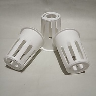 White Netpot (Height 7 cm Diameter 5.5 cm)