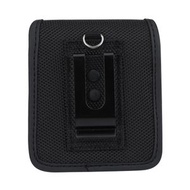 Z Fold3/4/5 5G專用腰包 W22 手機袋 牛津布摺疊款 輕便收納- 黑色 Moto razr 5g