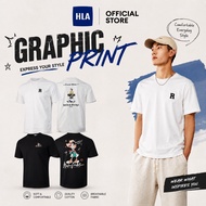 HLA Graphic Print Comfortable Short Sleeve T-Shirt Men