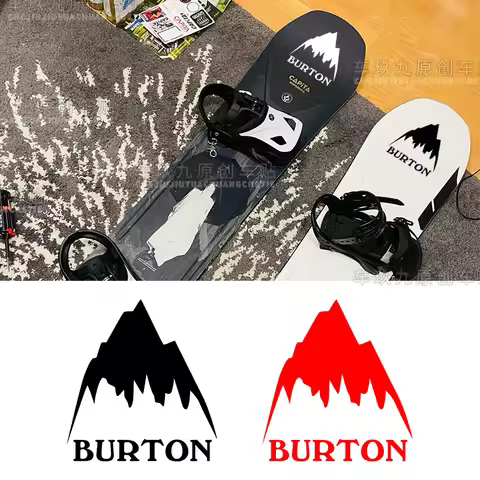 Accessories The Whole Body Waterproof Vinyl Motorcycle Decorations Skis Reflective Decals 1PCS Burto