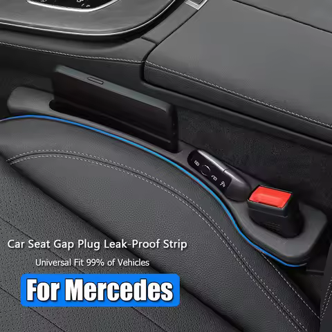 Car Seat Leak-proof Gap Storage Filler Strip For Mercedes Benz A C E S G Class 400L Maybach CLA CLS 
