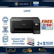 Epson EcoTank L3210 A4 All-in-One Ink Tank Printer Epson 003 Ink Epson L3310 L3250 L3350 Printer L33