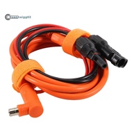 .Solar Panel to DC 8mm Adapter Cable 2m-Solar Connector to DC7909/8020 Male Plug Extension Cord with