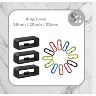 Ring LOOP RUBBER WATCH STRAP 18MM 20MM 22MM WATCH STRAP