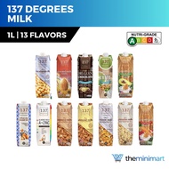 137 Degrees Unsweetened Organic Milk - Almond, Walnut, Pistachio, Halal, Keto 1000ml