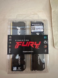 Kingston fury RAM DDR4 32gb x2 64gb 3600 RGB