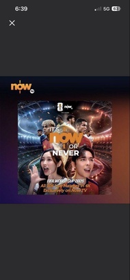 徵收  code 要連機頂盒 Now TV 2026 FIFA 世界盃通行證