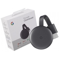 Google Chromecast 3 (第三代) 多媒體串流裝置（適用市面大部分智能電視或同類影音裝置）
