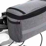 Large Folding Bike Handlebar Bag Mtb Touring