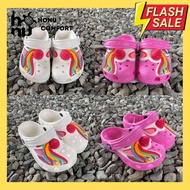 crocs funlab unicorn clogs sandals for kids