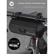 bicycle bag bicycle front bag West Rider Bicycle Bag Front Beam Bag Mountain Highway Car Front Pipe 