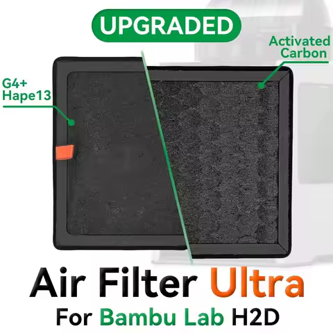 For Bambu Lab HEPA 13 G4 Activated Carbon Combo Air Filter Ultra for H2D Series 3D Printers OEM Repl