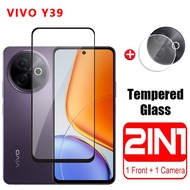 Tempered Glass For VIVO Y39 4G 5G 2025 Screen Protector Full Cover Phone Protective Film For VIVOY39