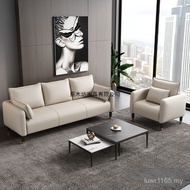 Small Apartment Sofa Simple Sofa Living Room Sofa Office Apartment Reception Fabric Sofa Area ROAO