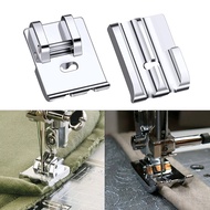 1PC Sewing Machine Presser Foot Piping Double Welting Foot for All Low Shank Snap-on Singer Brother Babylock Janome Kenmore