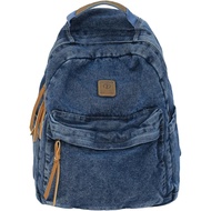 Vintage Aesthetic Denim Backpack for Women Men Grunge Y2k Travel Jeans Rucksack College Retro Lightw