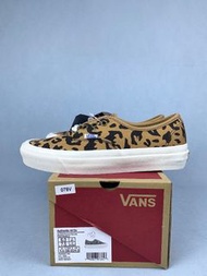 Vans Authentic 44 Dx系列低幫滑板鞋， 安納海姆豹紋VN0A38ENVL0