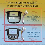 TOYOTA INNOVA 2007-2011' 9'' ANDROID PLAYER CASING