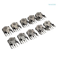 BTM 9MM Mouse Wheel Replacement Set 10 Metal Housing Repair Parts for G403 G603 G703 Rival 310 Smoot