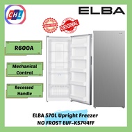 ELBA ( Send By Lorry ) 570L UPRIGHT FREEZER WITH NO FROST EUF-K5744FF - ORIGINAL WARRANTY MALAYSIA