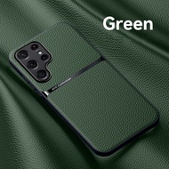 Samsung Galaxy S24Ultra S23Ultra S22Ultra Artificial Leather Phone Case S23FE/A25/A54/A34/A53 can be