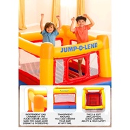 [FP] INTEX Jump-O-Lene Children and Kids Jump and Play Gym Inflatable Play House Trampoline Angin