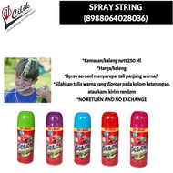 party+tool+spray+string+tali+warna+warni+snow+salju+kebutuhan+pesta+meriah+ulang tahun+birthday+nika
