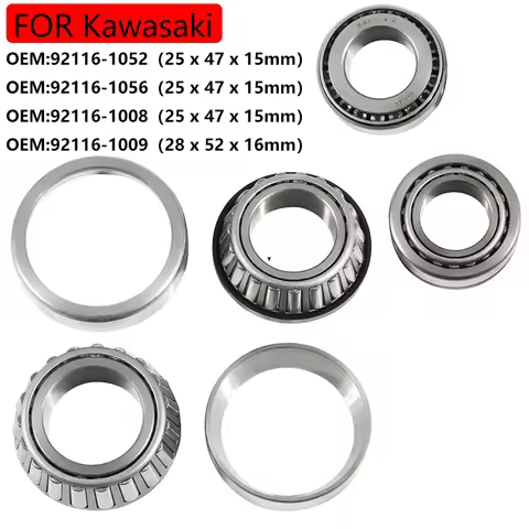 Motorcycle Steering Head Bearing For Kawasaki KLR650 KLR250 KL250 KLR600 KL650 KL600 KLX110 KLX110L