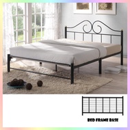 Ariana Queen Size Metal Bed Frame Bedframe Optional Add Mattress Available