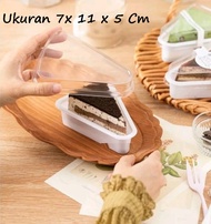 Mika Kue Potong Kotak Mika Cake Tray Mika Kue Tart Korean Dessert Box Cup Mika Segitiga Box