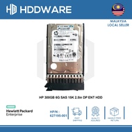 HP 300GB 6G SAS 15K 2.5in DP ENT HDD // 627117-B21 // 627195-001 // EH0300FCBVC // 652625-002