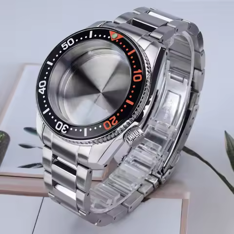 42mm Watch NH35 Case 316L Stainless Steel Bracelet For Mod SPB185/SPB187J1 NH35 NH36 NH34 NH38 Movt 