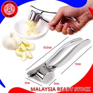 SayYes Alat Picit 3cm Kitchen Garlic Press Stainless Steel Squeeze Tool Alloy Crusher Easy Efficient