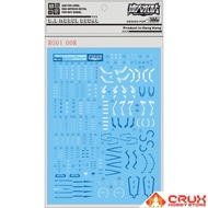 D.L Model Decal RG01 For RG 1/144 GN-0000+GNR-010 00 Raiser